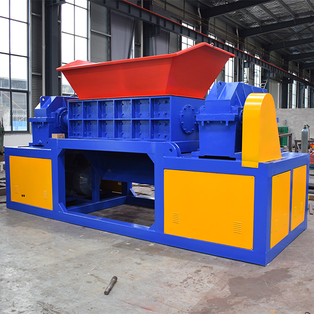Tire recycling machine automatic rubber block shredder price